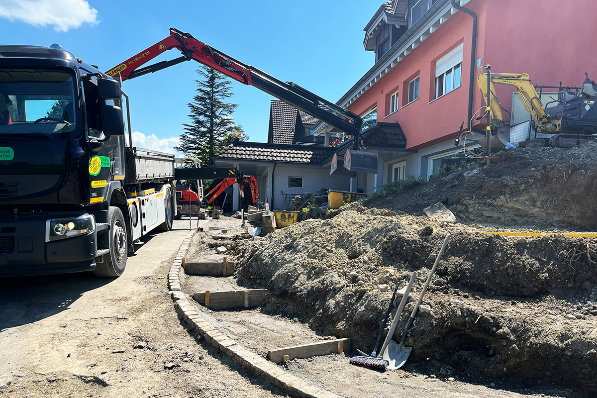Majhensek Gartenbau AG – Gartenbau – Erd- und Maschinenarbeiten